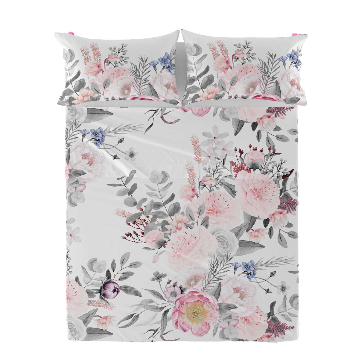 Top sheet HappyFriday Delicate bouquet Multicolour 240 x 270 cm