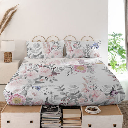 Top sheet HappyFriday Delicate bouquet Multicolour 240 x 270 cm