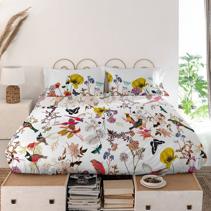 Top sheet HappyFriday Birds of paradise Multicolour 180 x 270 cm