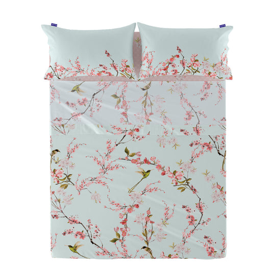 Top sheet HappyFriday Chinoiserie Multicolour 180 x 270 cm (asiatico/oriental)