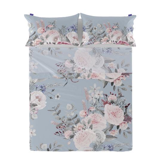 Top sheet HappyFriday Soft bouquet Multicolour 180 x 270 cm HappyFriday