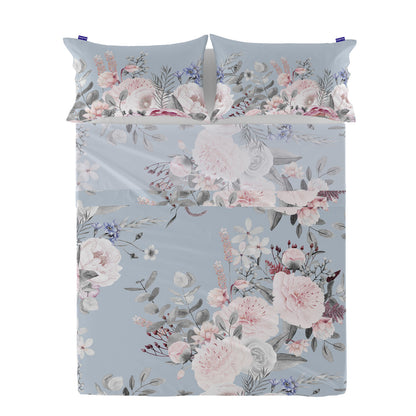 Top sheet HappyFriday Soft bouquet Multicolour 180 x 270 cm