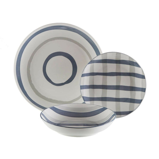 Tableware Versa Anette Porcelain 18 Pieces Versa