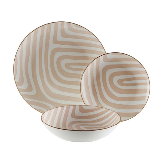 Tableware Versa Denali Beige Porcelain Versa