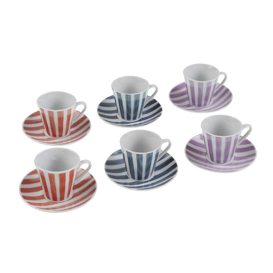 Piece Coffee Cup Set Versa Porcelain Versa