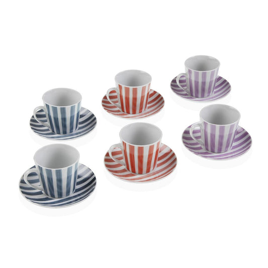 Piece Coffee Cup Set Versa Porcelain Versa