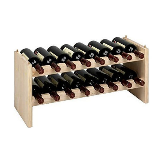 Bottle rack Astigarraga Merlot Brown Pinewood (68,8 x 25 x 30 cm) Astigarraga