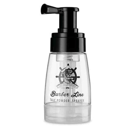 Atomiser Bottle Eurostil Barber Line Talcum Powder (180 ml) byKim Eurostil