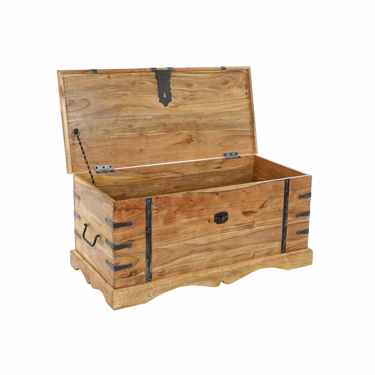 Chest DKD Home Decor Natural Colonial Acacia 90 x 40 x 40 cm