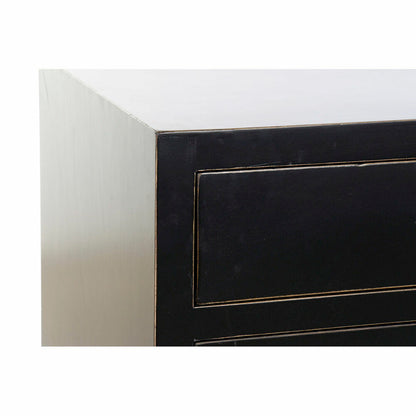 Sideboard DKD Home Decor Black Golden Metal Poplar 150 x 50 x 80 cm