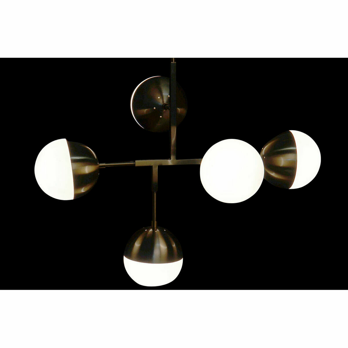 Ceiling Light DKD Home Decor White White/Gold (Refurbished C)