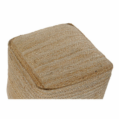 Footrest DKD Home Decor Fibre Natural (45 x 45 x 40 cm) DKD Home Decor