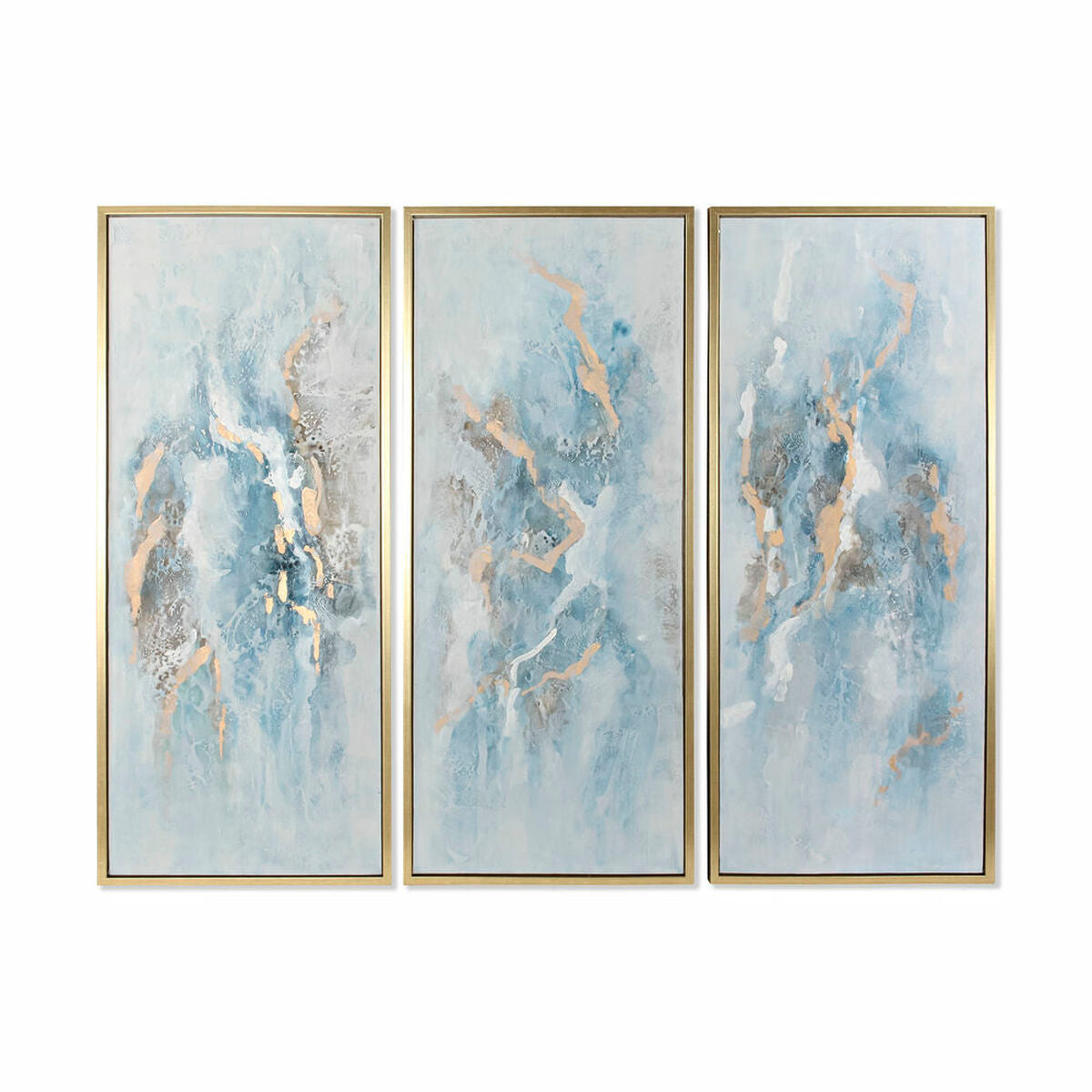 Painting DKD Home Decor Abstract Modern (55 x 4 x 131 cm)