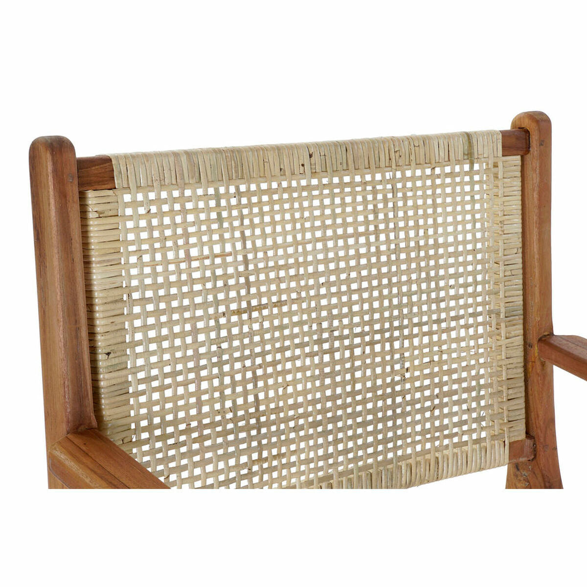 Armchair DKD Home Decor MB-182316 Natural Teak Light brown Rattan (69 x 78 x 68 cm)