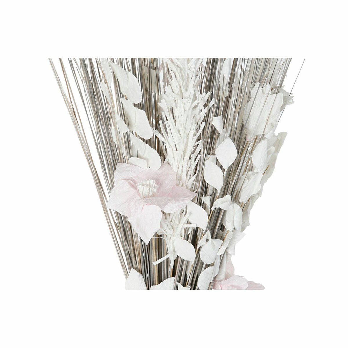 Bunch DKD Home Decor 8424001847440 Flowers Grey White Dried flower (40 x 40 x 150 cm) (2 Units)