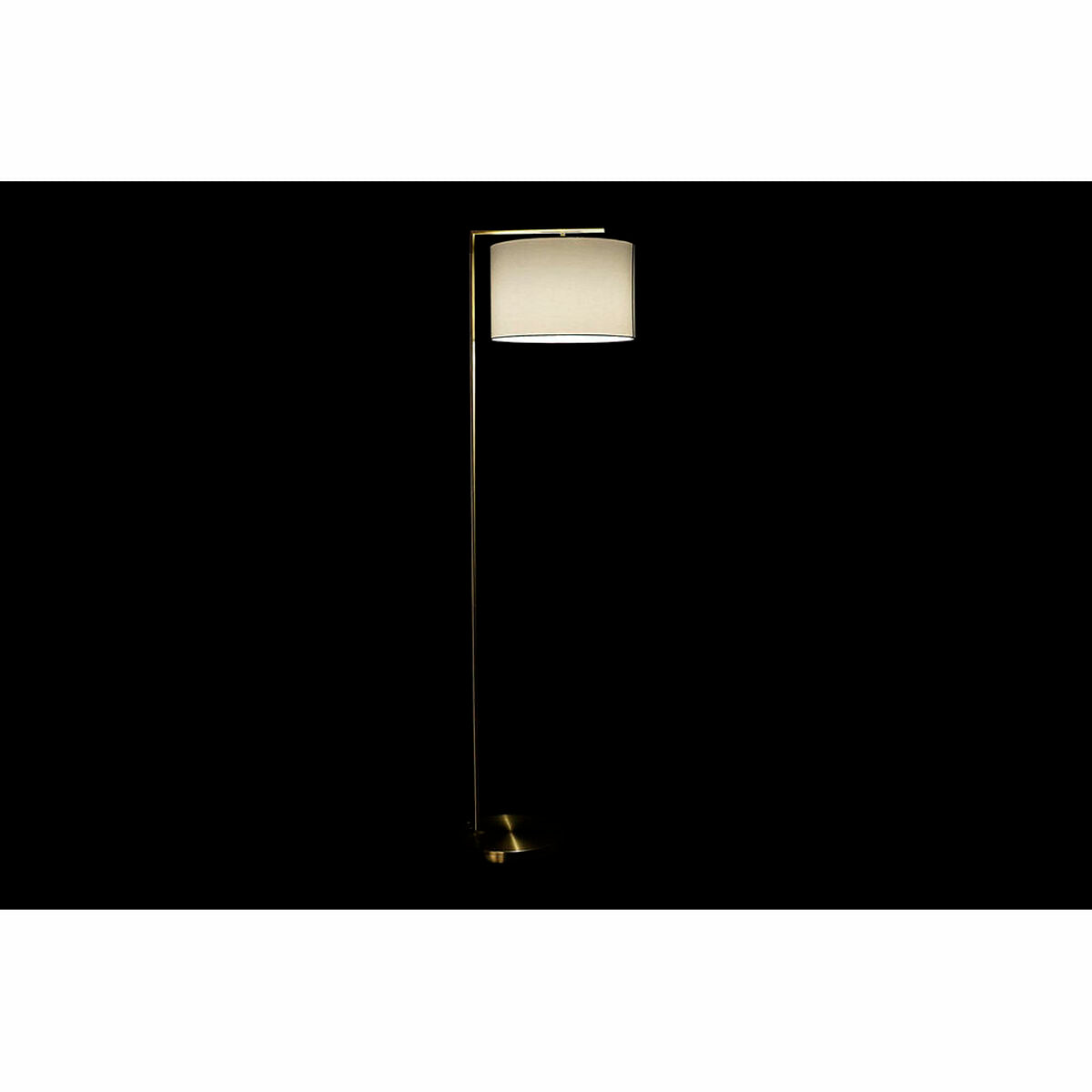 Floor Lamp DKD Home Decor 35 x 44 x 159 cm Golden Metal White 220 V 50 W