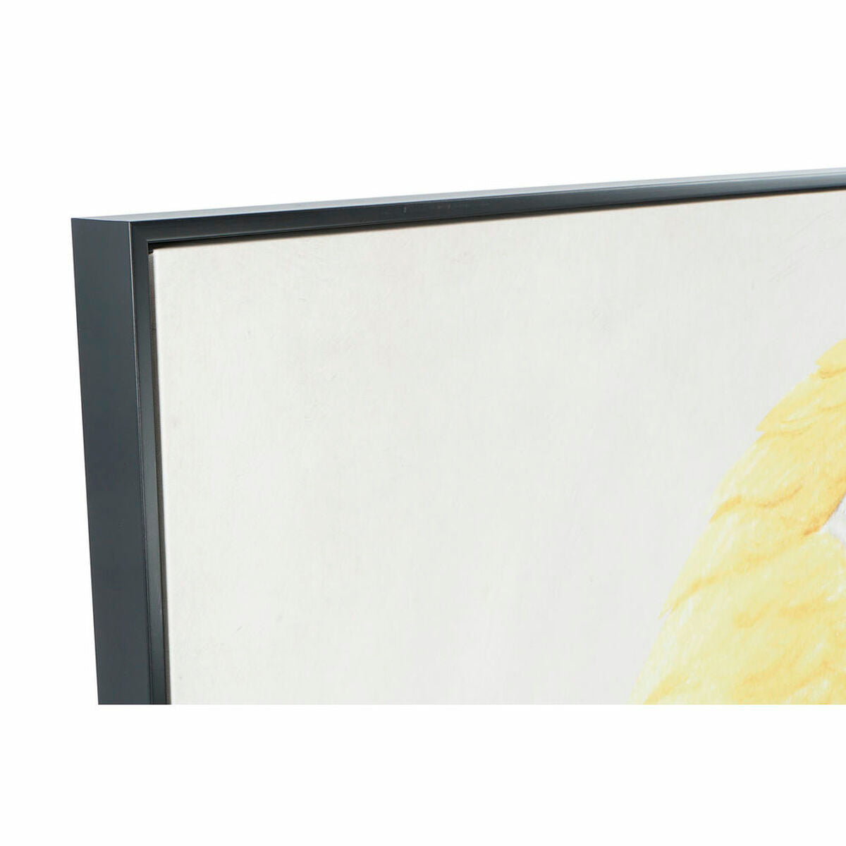 Painting DKD Home Decor Parrot Tropical (103 x 4,2 x 143 cm) (2 Units)