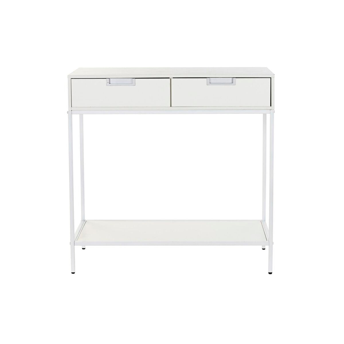 Console DKD Home Decor Metal MDF White (80 x 35 x 81 cm)