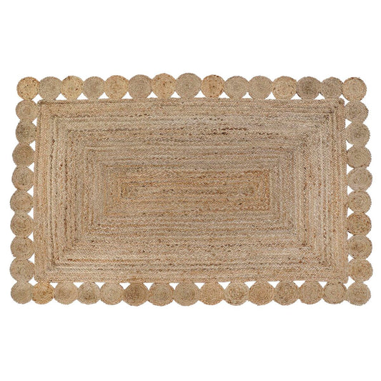 Carpet DKD Home Decor Jute Brown 200 x 290 x 1 cm