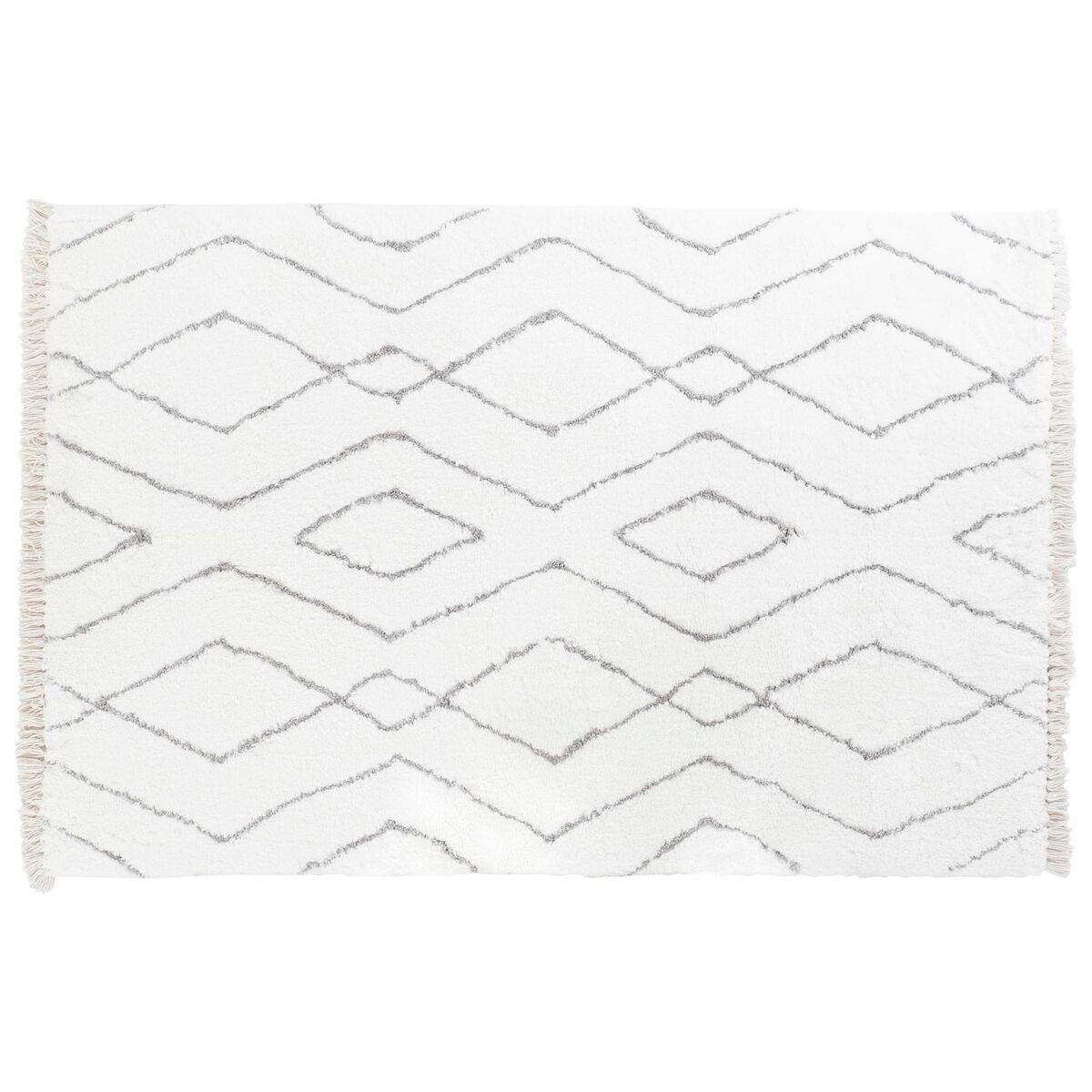 Carpet DKD Home Decor White Grey 200 x 290 x 1,5 cm