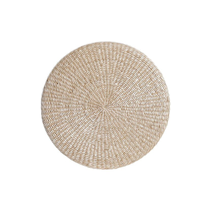 Cushion DKD Home Decor Floor 60 x 60 x 11 cm Natural