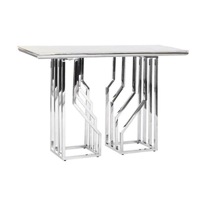 Console DKD Home Decor Crystal Steel (120 x 40 x 78 cm)