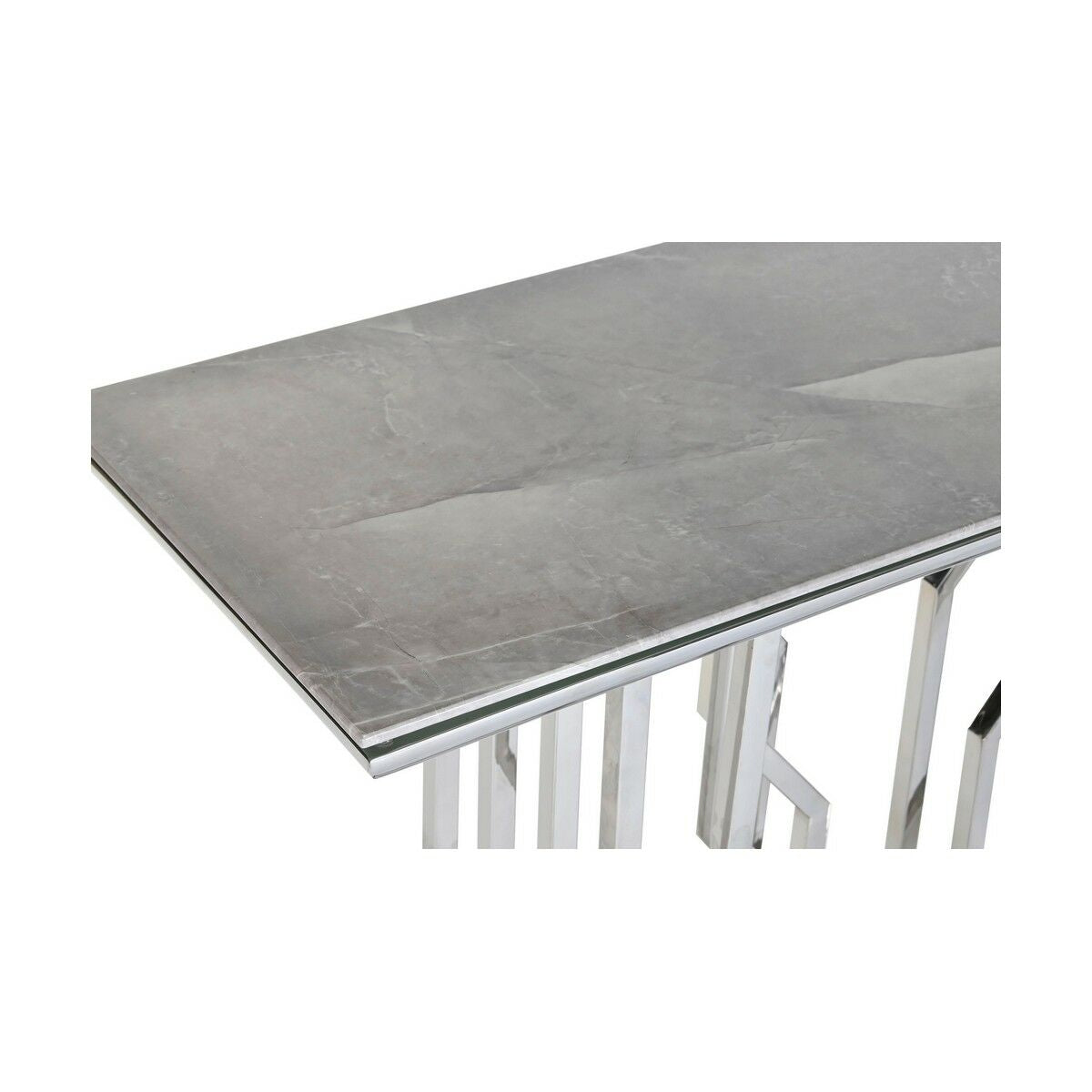 Console DKD Home Decor Crystal Steel (120 x 40 x 78 cm)