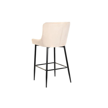 Stool DKD Home Decor Black Beige Metal 58,5 x 48,5 x 96,5 cm 48 x 55 x 100 cm 48 x 55 x 96,5 cm