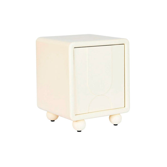 Nightstand DKD Home Decor White MDF Wood 45 x 40 x 55 cm DKD Home Decor