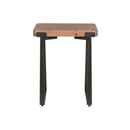 Set of 2 tables Home ESPRIT Brown Black 50 x 38 x 62 cm