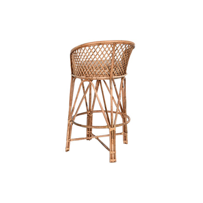 Stool Home ESPRIT Natural 55 x 50 x 100 cm