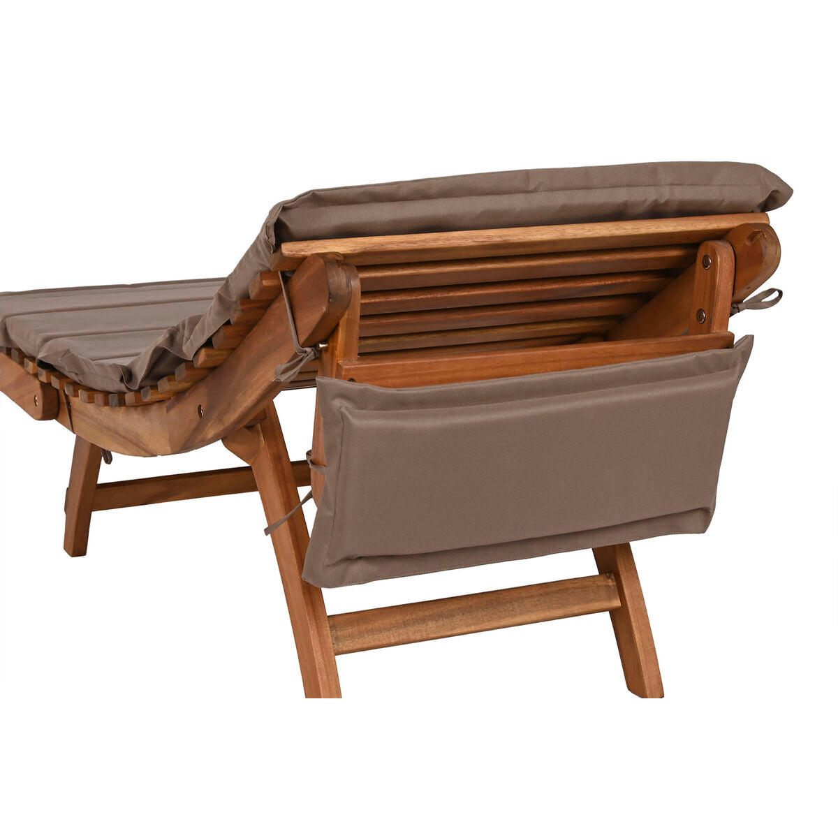 Sun-lounger Home ESPRIT Brown Beige 191 x 54 x 61 cm