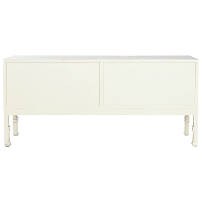 Sideboard Home ESPRIT White Natural 180 x 40 x 85 cm