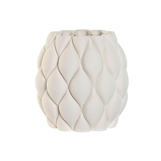 Vase Home ESPRIT White Ceramic Stoneware Modern 23 x 23 x 25 cm