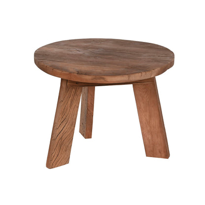 Side table Home ESPRIT Brown Recycled Wood 60 x 60 x 45 cm