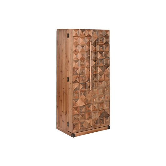 Bottle rack Home ESPRIT Brown Fir 64,5 x 45 x 146,5 cm Home ESPRIT