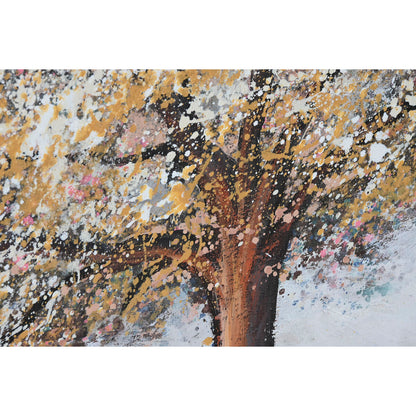 Painting Home ESPRIT White Golden Tree Traditional 182 x 3,8 x 80 cm