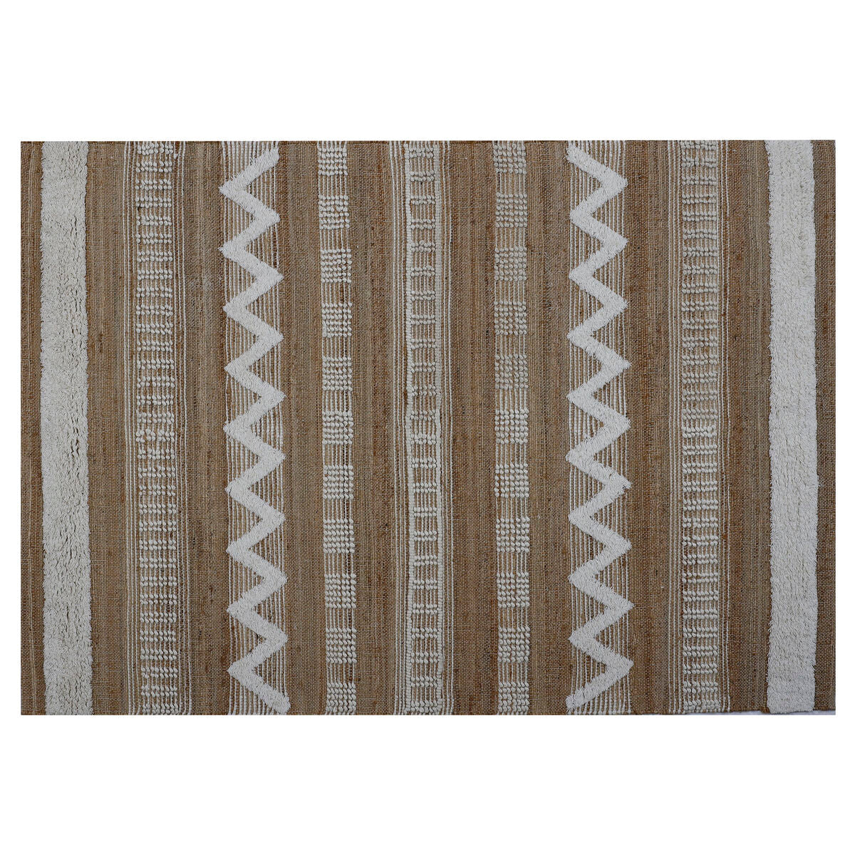 Carpet Home ESPRIT White Brown Boho 75 x 175 x 1 cm