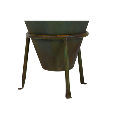 Vase Home ESPRIT Green Metal 49 X 49 X 91 cm