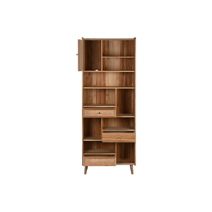 Shelves Home ESPRIT Natural Acacia MDF Wood 70 x 30 x 180 cm