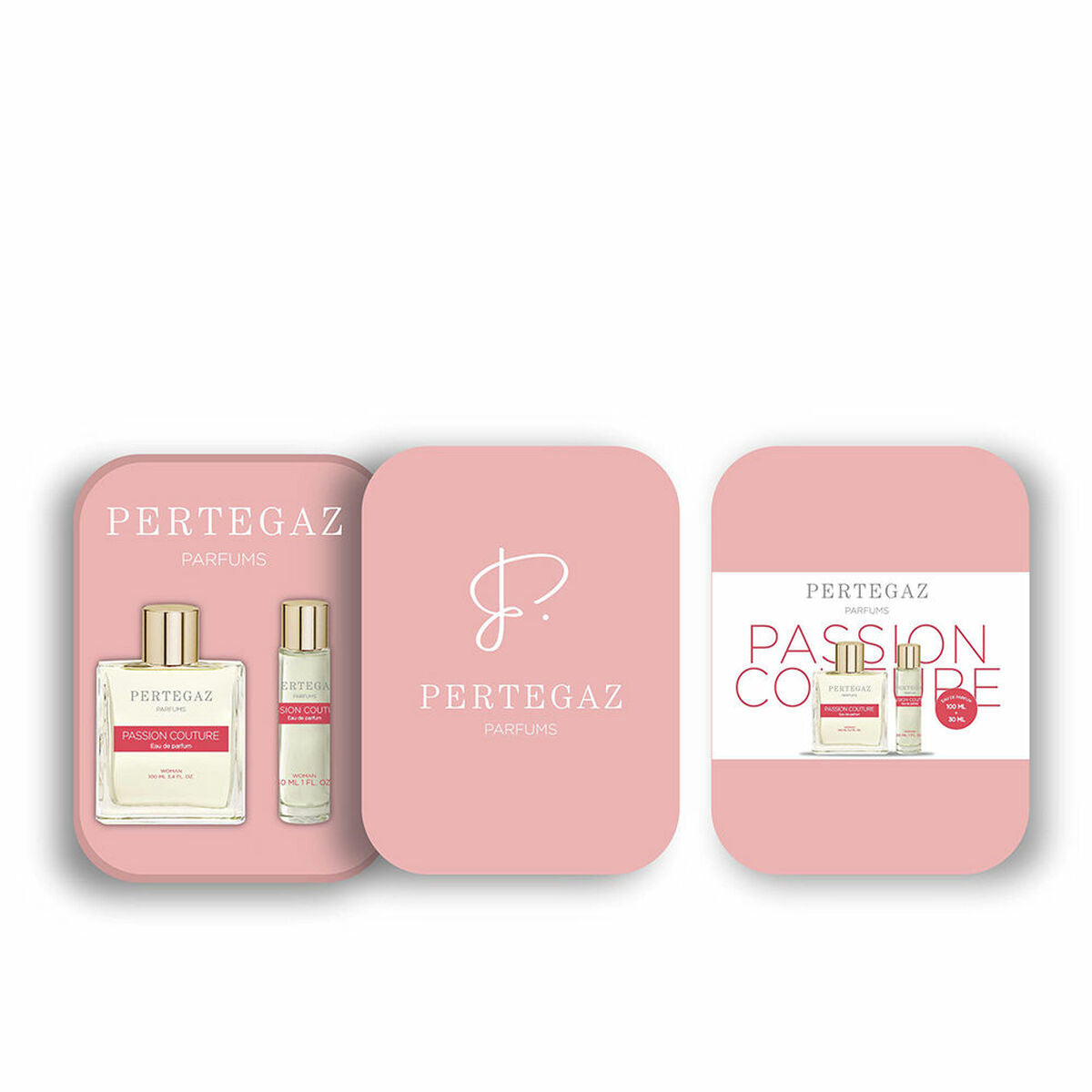 Women's Perfume Set Pertegaz Passion Couture - Cosmetic and Perfume Sets - Pertegaz - Default Title