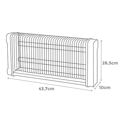 Electric insect killer EDM 06522 Black 2 x 10 W 43,7 x 10 x 26,5 cm