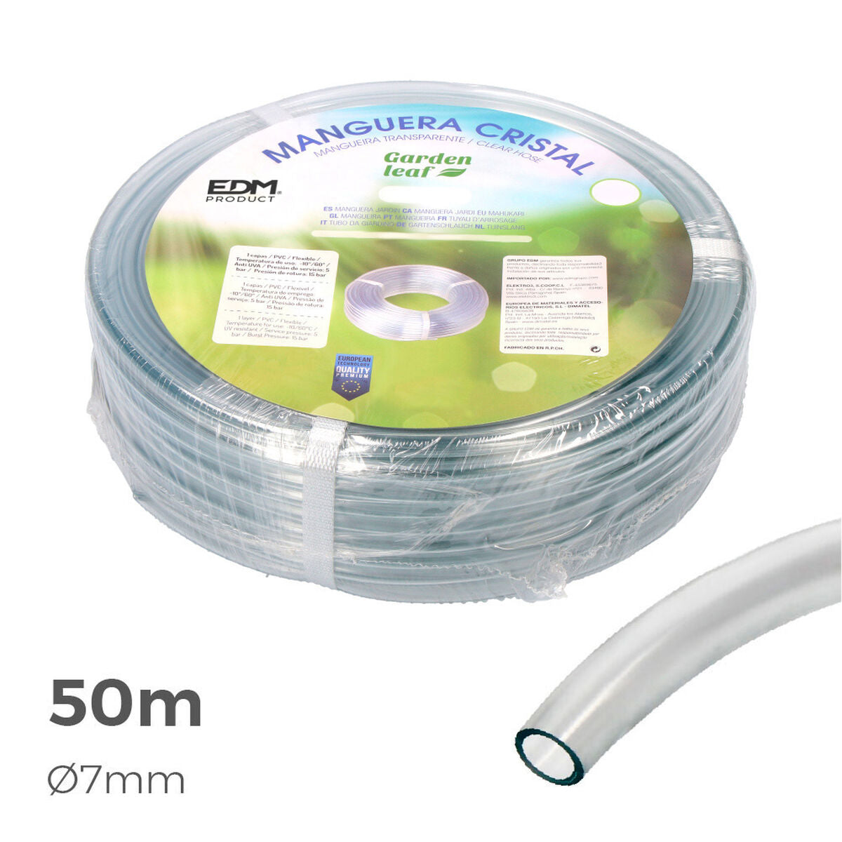 Hose EDM 74252 PVC polypropylene (50 m)