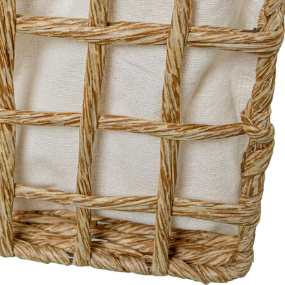 Set of Baskets Alexandra House Living 03849 Brown Wood Rattan Natural Fibre (3 Units)