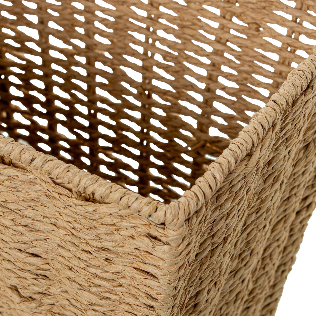 Set of Baskets Alexandra House Living 03852 Brown Wood Rattan Natural Fibre (6 Units)