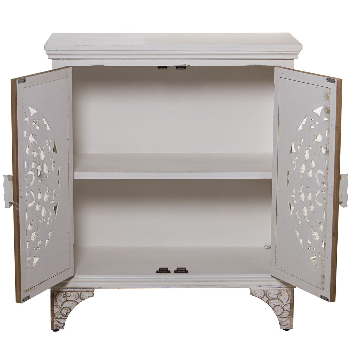 Chest of drawers Alexandra House Living White Wood 81 x 39 x 92 cm