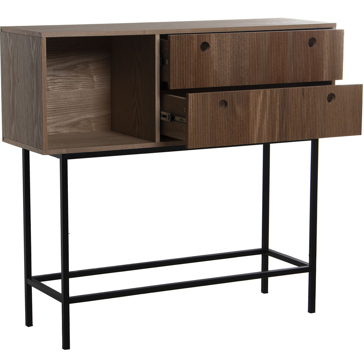 Console Alexandra House Living Natural Wood 113 x 105 x 35 cm