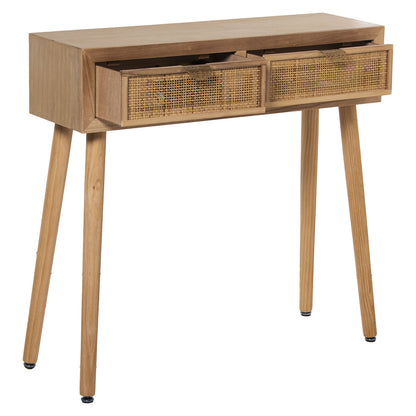 Console Alexandra House Living Brown Wood 80 x 78 x 25 cm