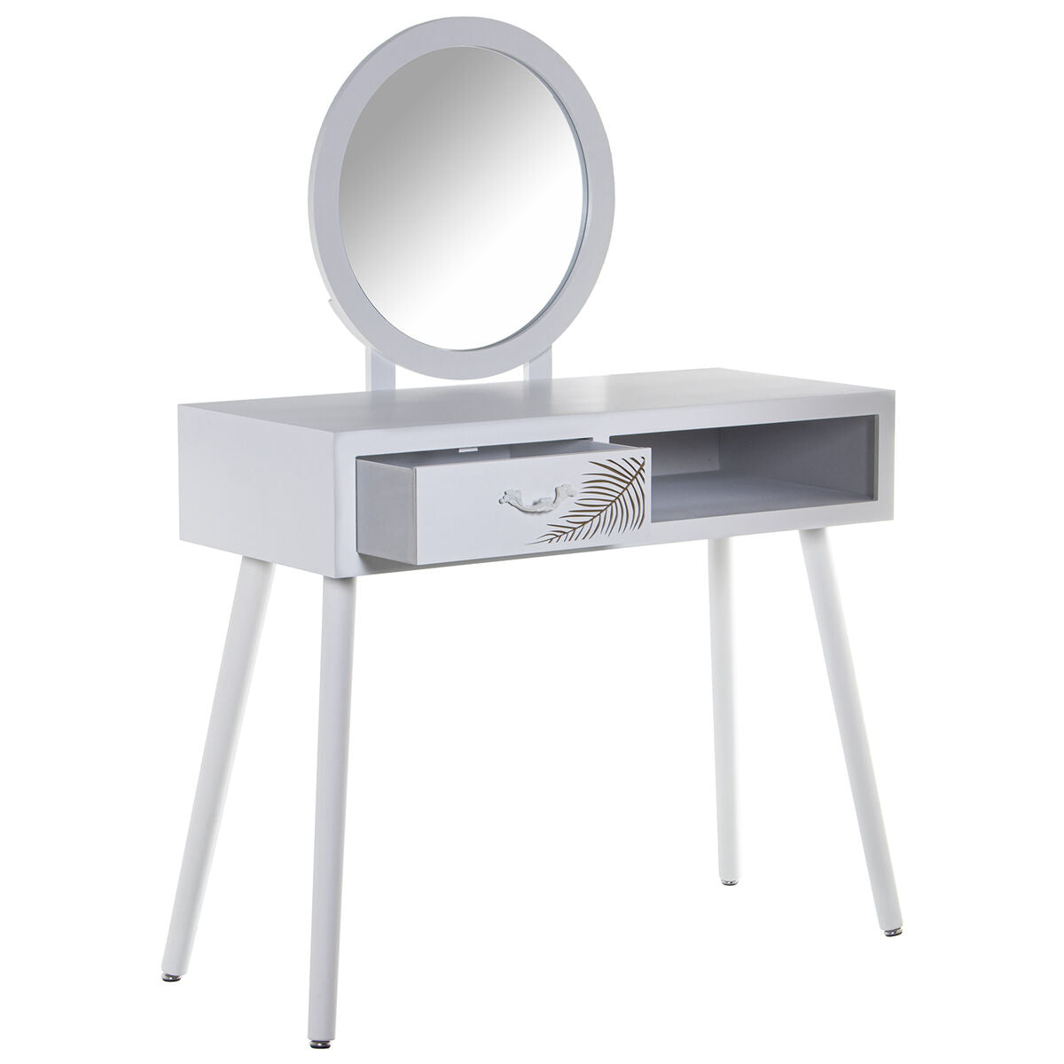 Dresser Alexandra House Living White Wood 90 x 80 x 40 cm