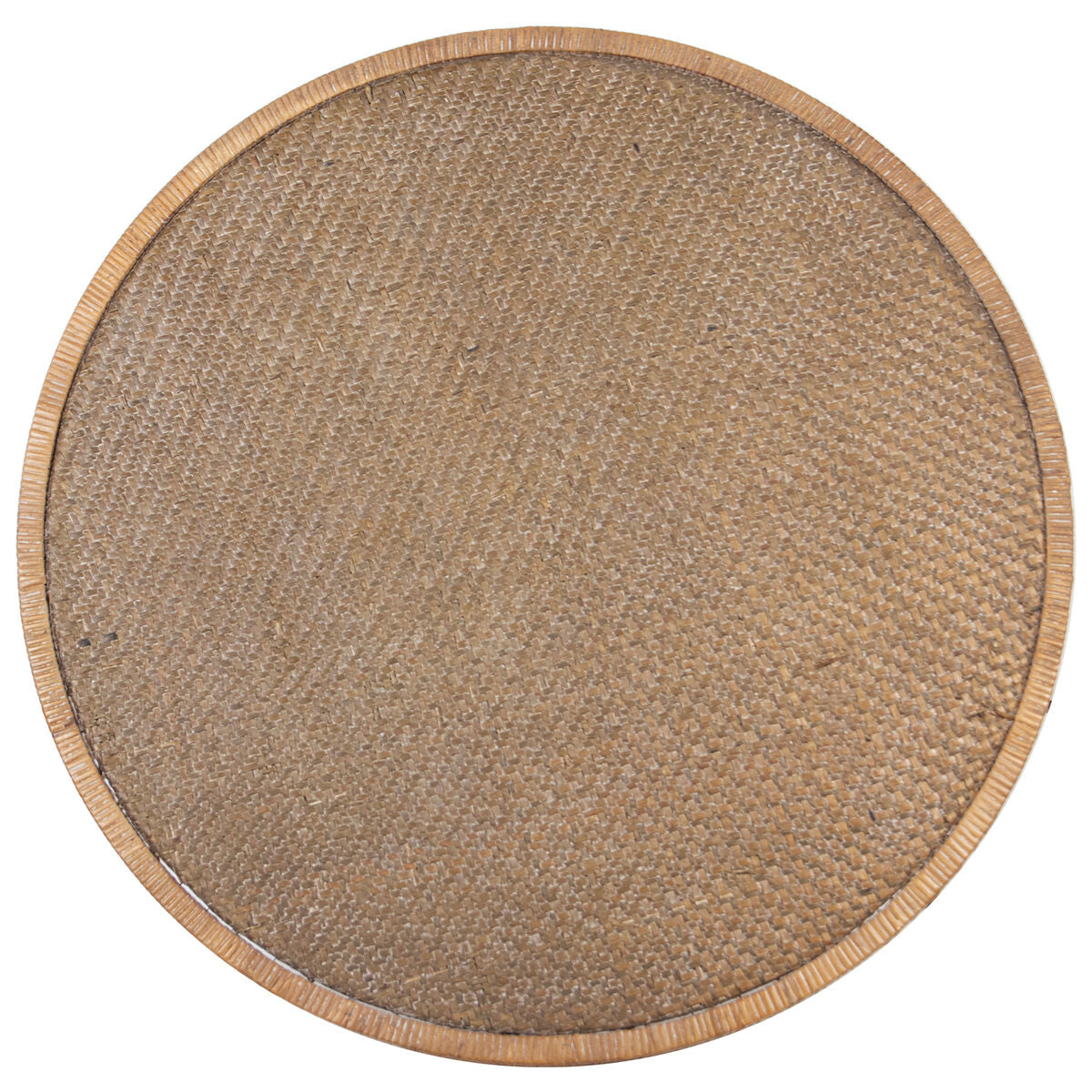 Centre Table Alexandra House Living Brown Black Rattan Natural Fibre 80 x 46 x 80 cm